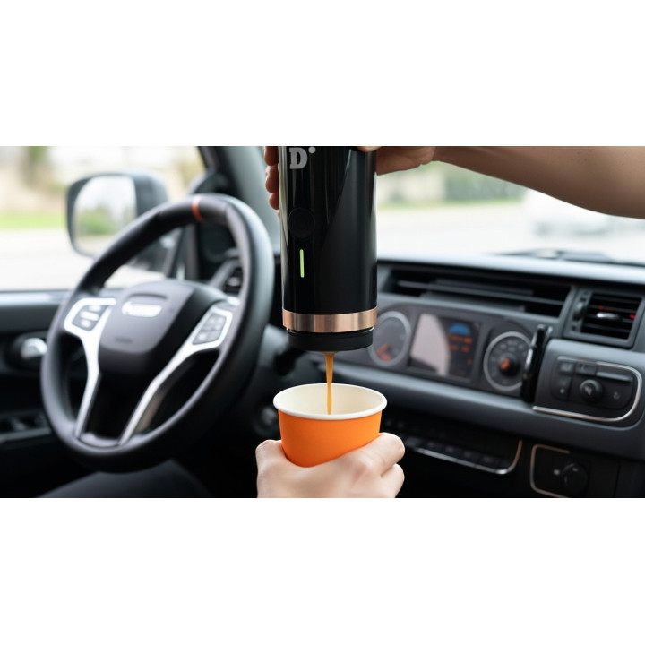 Máquina de Café Portátil 12V Diniwid K1