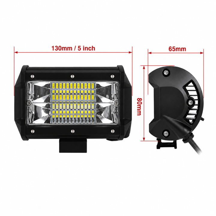 X BARRA LED CREE 72W 130MM | X - Choice