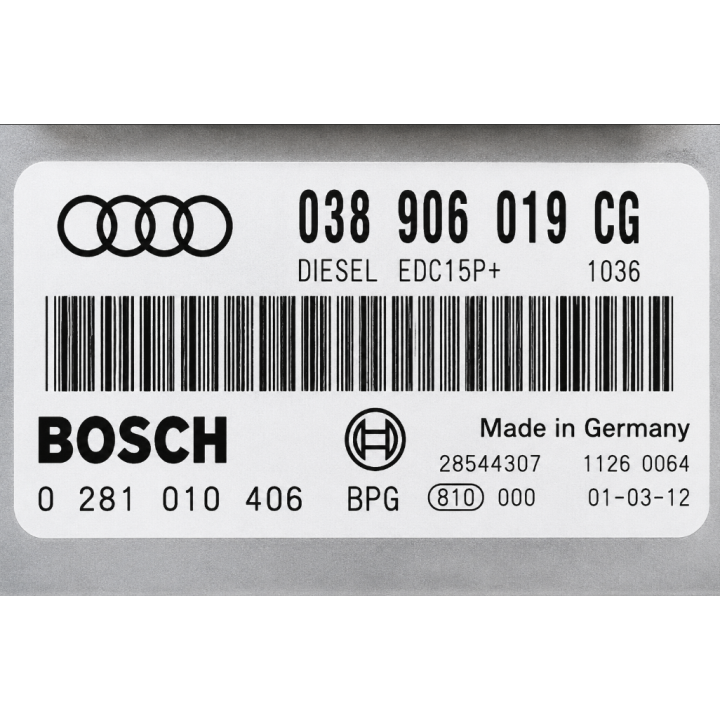 Centralina ECU Bosch EDC15P+ 038906019CG Audi A4 B6 1.9 TDI