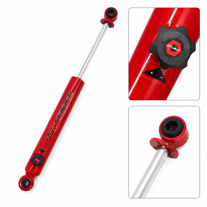 Amortiguador Trasero Profender BigBore Regulable +5cm Montero MK1