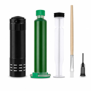 Kit Máscara de Solda UV Verde para PCB/BGA com Lanterna UV