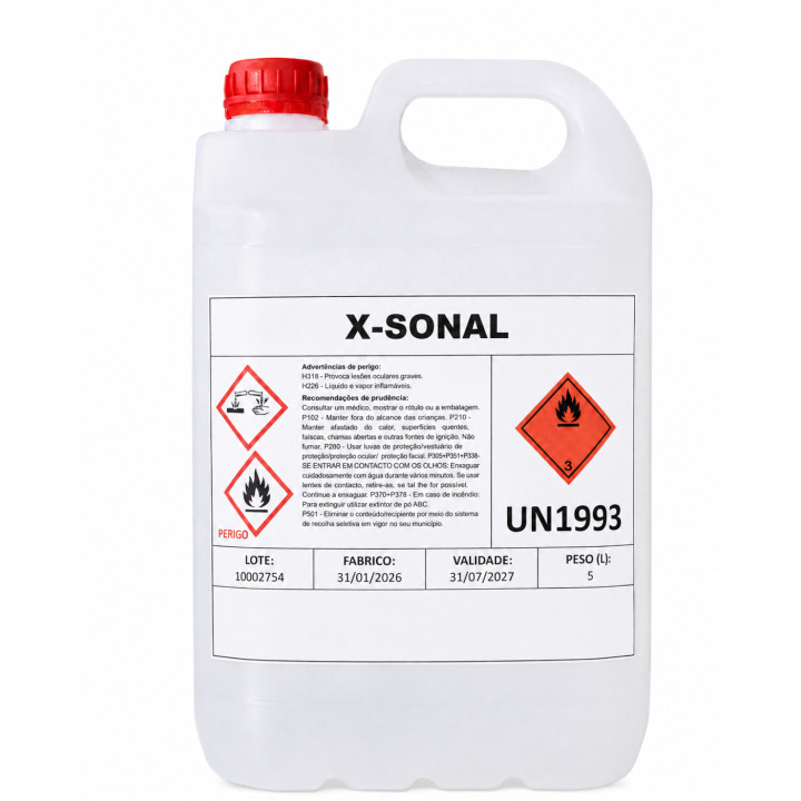 X-SONAL Líquido Limpieza Ultrasónica 5L
