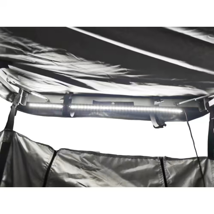 Toldo Ducha Camper XWASH01 1x1m Gris con LED