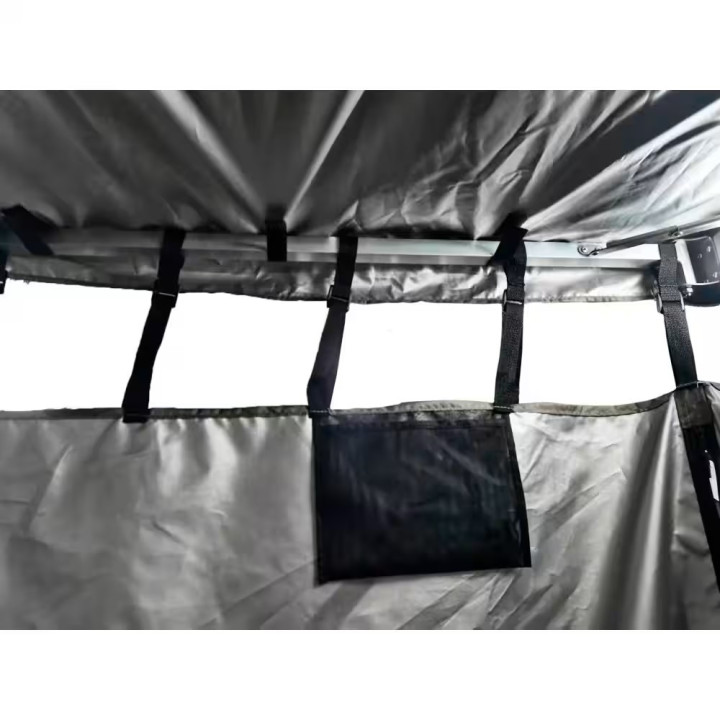 Toldo Duche Camper X-WASH01 1x1m Cinzento com LED