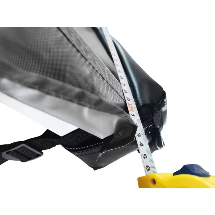 Toldo Ducha Camper XWASH01 1x1m Gris con LED