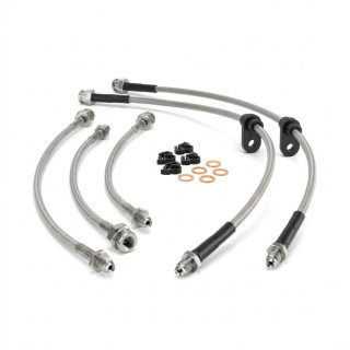 Kit Tubos de Travão em Malha de Aço X-Choice Mitsubishi L200 1994-2006