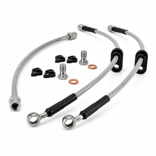 Kit Tubos de Travão em Malha de Aço X-Choice Mitsubishi L200 Sem ABS 2006-2015