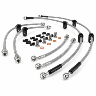 Kit Latiguillos de Freno Metálicos X-Choice Nissan Patrol GR Y60 2.8 TD 1995-1997