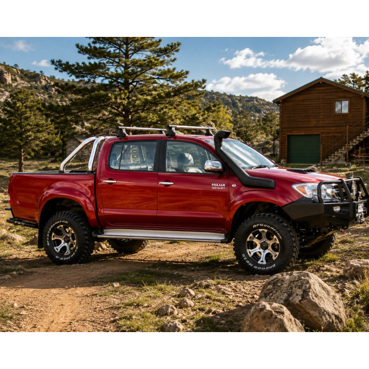 Snorkel Toyota Hilux 25 Series Vigo 2005-2015 89mm com Logo HILUX