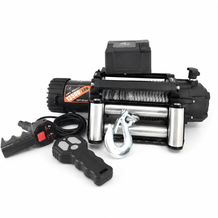 GUINCHO 13500 LBS TDS 24V CABO AÇO