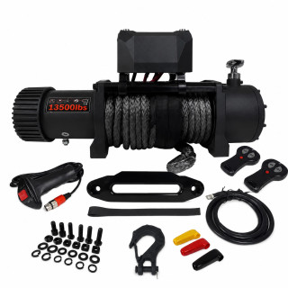 GUINCHO 13500 LBS TDS 12V CABO SINTETICO