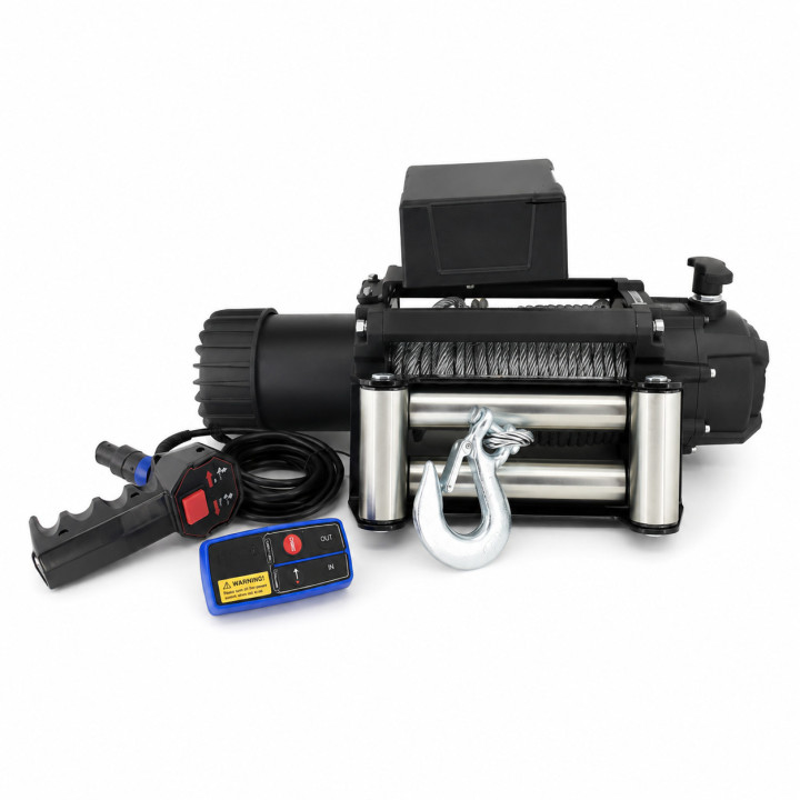 GUINCHO 13500 LBS TDS 24V CABO SINTETICO