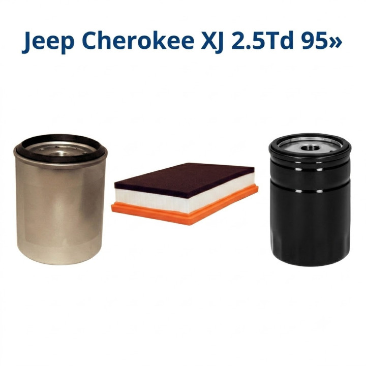 Pack Filtros Mantenimiento Jeep Cherokee XJ 2.5 TD Después de 1995