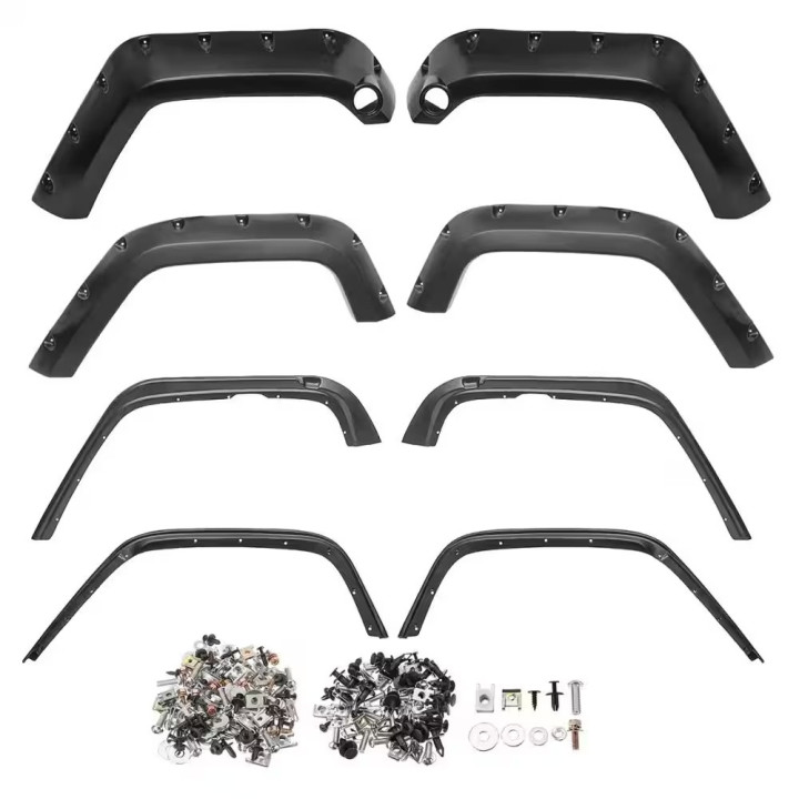 Kit Aletines Jeep Wrangler JK 2007-2017 Pocket Style ABS