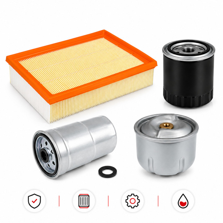 Kit Filtros Mantenimiento Land Rover Discovery 2 TD5