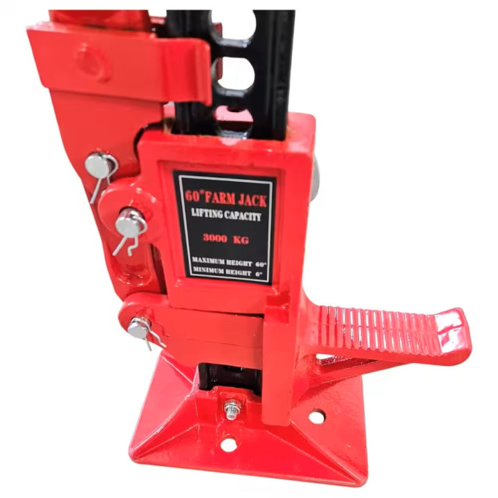 Macaco Farm Jack 150cm 60" Tipo Hi-Lift 3000kg com Braçadeira Anti-Ruído