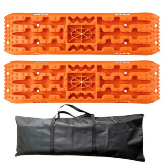 Planchas de Desatasco 10T Naranjas con Bolsa y Base para Gato Farm Jack