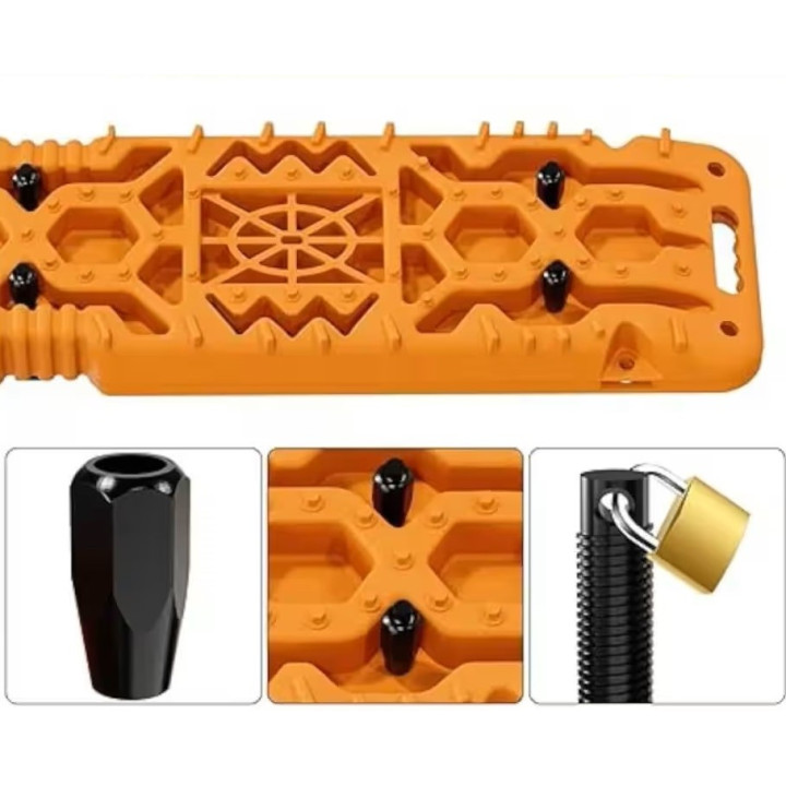Kit Suportes para Pranchas de Desatasco 4x4