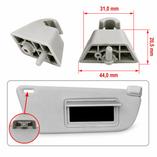 Clip Parasol Opel Corsa B Astra F Combo B Vivaro A | XterraX