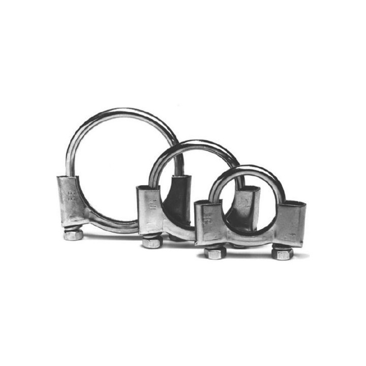 Abraçadeira de Escape 52mm M8