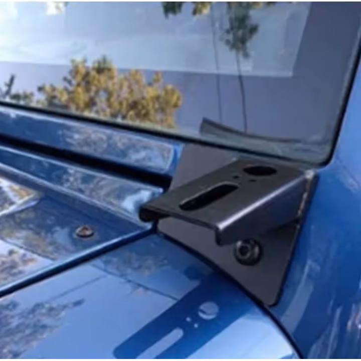 Suportes para Faróis Auxiliares Dianteiros Jeep Wrangler JK 2007-2013