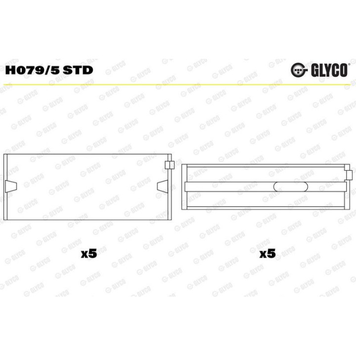 GLYCO Bronzes de Apoio Cambota PD | Glyco