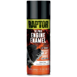 Spray Tinta Raptor para Motor Verniz Brilhante | Raptor