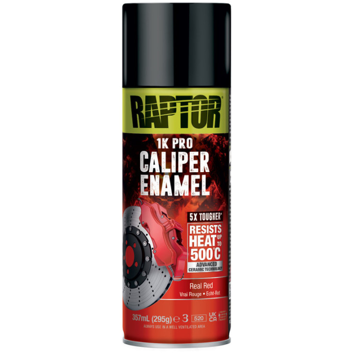 Spray Pintura Raptor para Pinzas de freno Rojo real | Raptor