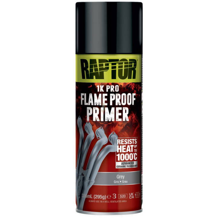 Spray Pintura Raptor para Sistemas de escape Primário Gris | Raptor