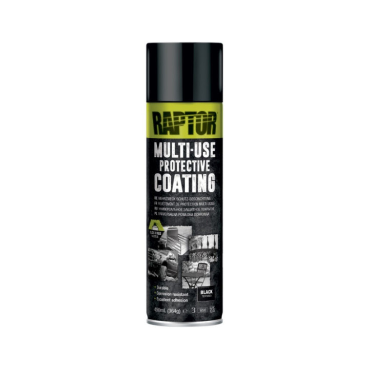 Spray Raptor 1K Multiusos Revestimento Protetor 450ml | Raptor