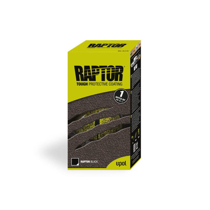 Kit de Tinta Raptor Liner Preto 1L | Raptor