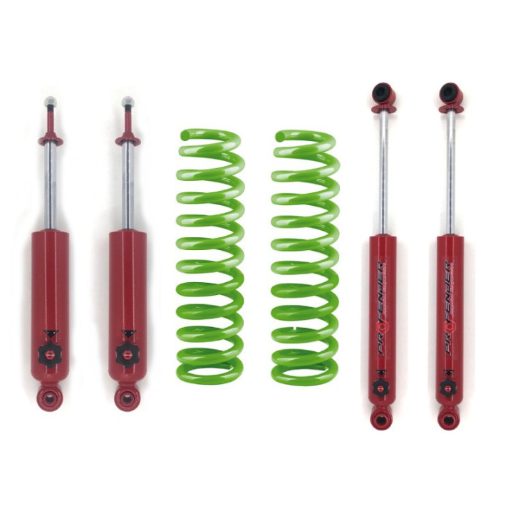 KIT SUSPENÇÃO PAJERO L040 +5CM 5P